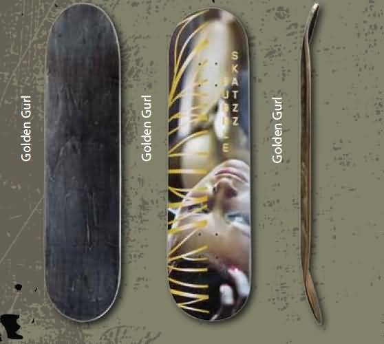 Grand Gopher Skateboard Gold